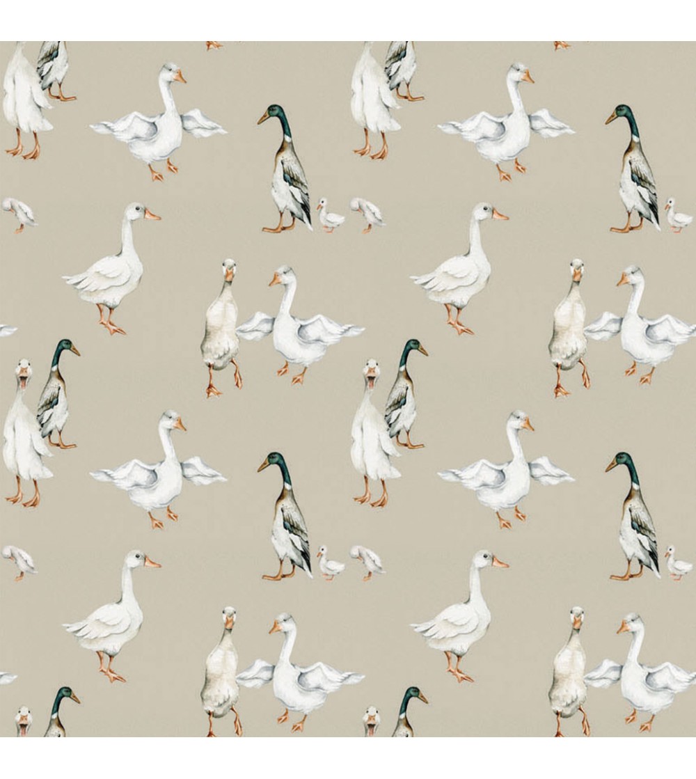 Tapet camera copii Dekornik, White Ducks - Tapet camera copii Tapet camera copii Dekornik, White Ducks - Tapet camera copii