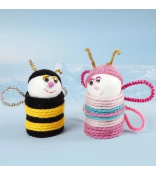 Ochi mobili colorati autoadezivi, 30 buc - Lucru manual pentru copii