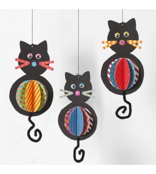 Ochi mobili colorati autoadezivi, 30 buc - Lucru manual pentru copii