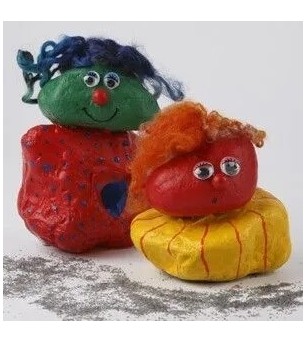 Ochi mobili colorati autoadezivi, 30 buc - Lucru manual pentru copii