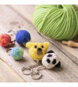 Breloc cu lant, 5 buc - Lucru manual pentru copii