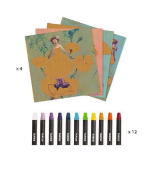 Inspired by Degas - Seturi de pictura și desenat