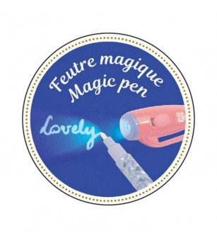 Jurnal secret Djeco cu pix magic, Owen - Set papetarie si jurnale copii