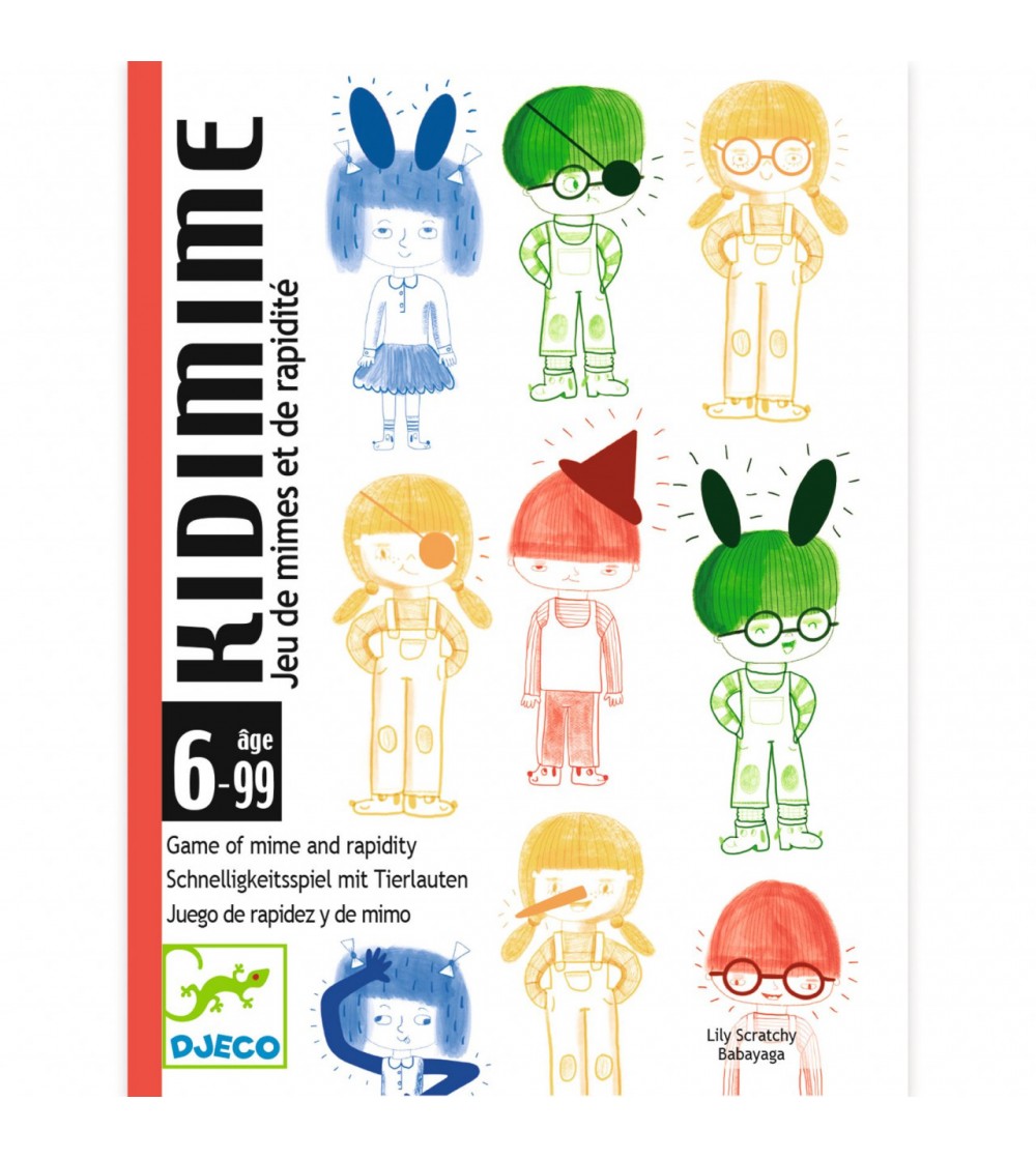 Kidimime, Joc de carti Djeco - Jocuri de observație și atenție
