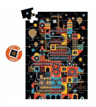 Puzzle Orasul viu, Djeco - Puzzle-uri
