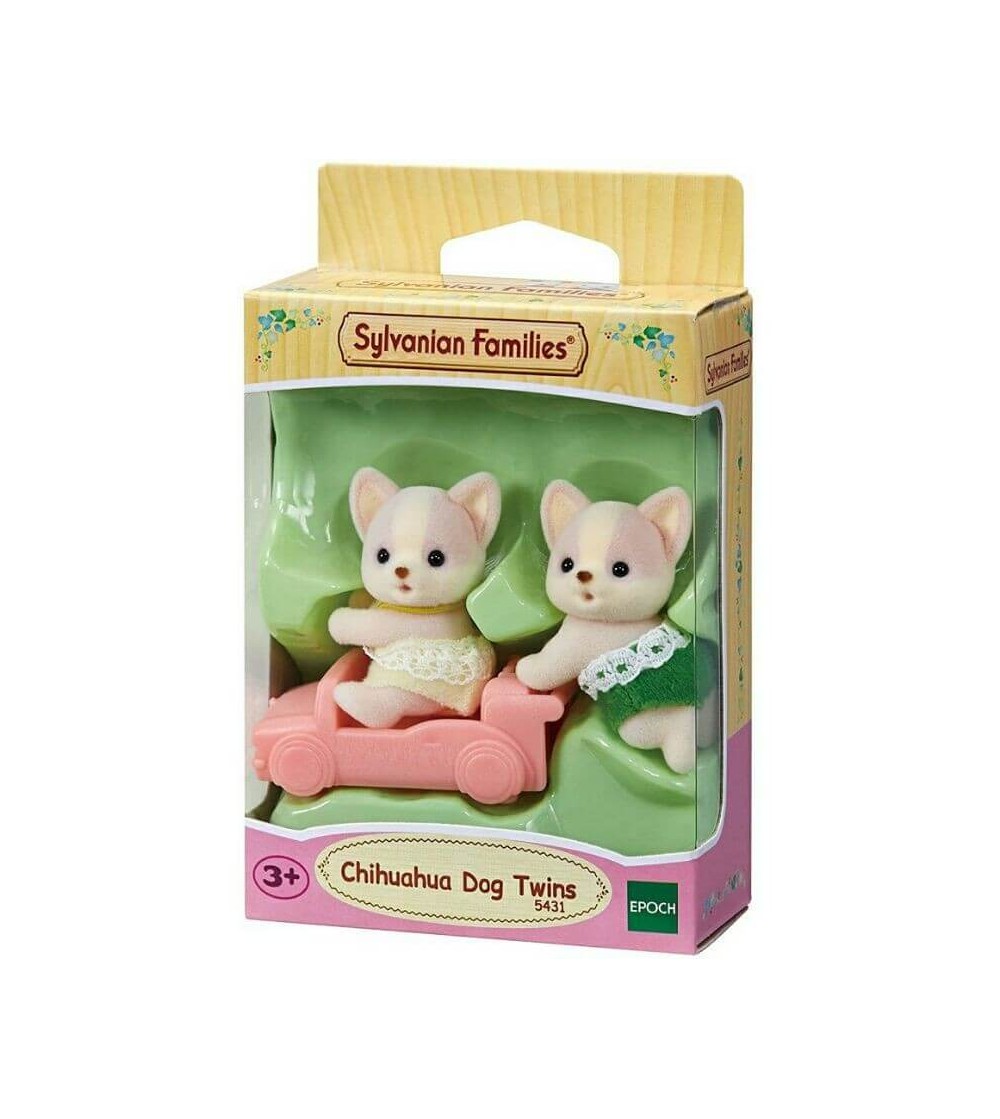 Figurine Sylvanian Families 5431 - gemenii căței Chihuahua - Figurine