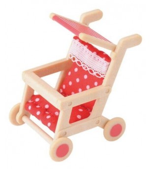 Sylvanian Families 4460 - cărucior copii - Figurine