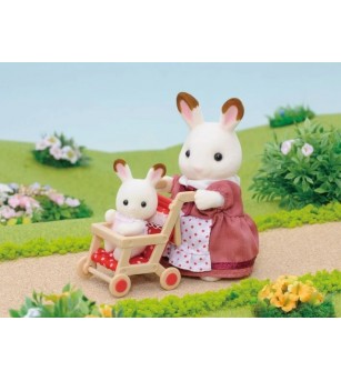 Sylvanian Families 4460 - cărucior copii - Figurine