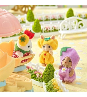 Figurine Sylvanian Families 5592 - Trio de bebelusi - Figurine