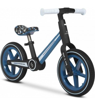 Bicicleta pliabila fara pedale Skiddou Ronny, Denim, Albastru - Biciclete, trotinete
