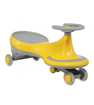 Jucarie ride-on gravitationala Skiddou Bjorg, Galben - Biciclete, trotinete