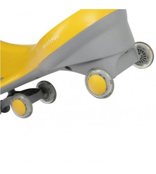 Jucarie ride-on gravitationala Skiddou Bjorg, Galben - Biciclete, trotinete