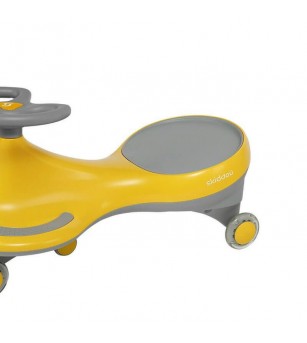 Jucarie ride-on gravitationala Skiddou Bjorg, Galben - Biciclete, trotinete