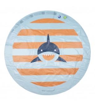 Covoras gonflabil cu stropitoare Swim Essentials, Rechin 150 cm - Piscină gonflabilă copii