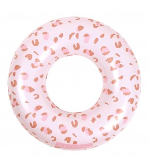 Colac de inot pentru copii Swim Essentials, Pink Leopard 50 cm - Colac copii