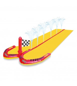 Tobogan cu apa dublu Swim Essentials, Racing - Tobogan cu apă Tobogan cu apa dublu Swim Essentials, Racing - Tobogan cu apă