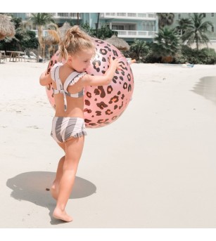 Minge gonflabila cu stropire Swim Essentials, Leopard 60 cm - Jucării pentru piscină