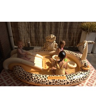 Piscină gonflabilă pentru copii Swim Essentials, Beige Leopard 210 cm - Piscină gonflabilă copii Piscină gonflabilă pentru copii Swim Essentials, Beige Leopard 210 cm - Piscină gonflabilă copii