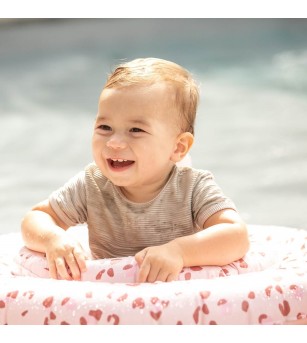 Colac bebelusi Swim Essentials, Pink Leopard - Colac bebeluși