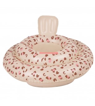 Colac bebelusi Swim Essentials, Pink Leopard - Colac bebeluși