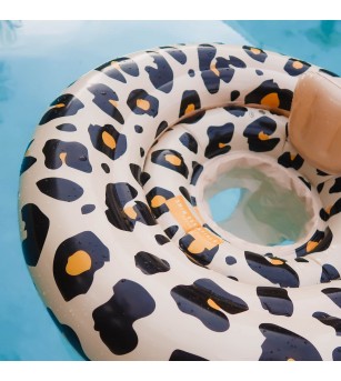 Colac bebelusi Swim Essentials, Beige Leopard - Colac bebeluși