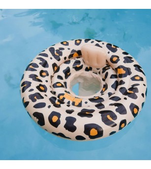 Colac bebelusi Swim Essentials, Beige Leopard - Colac bebeluși