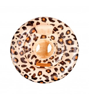 Colac bebelusi Swim Essentials, Beige Leopard - Colac bebeluși