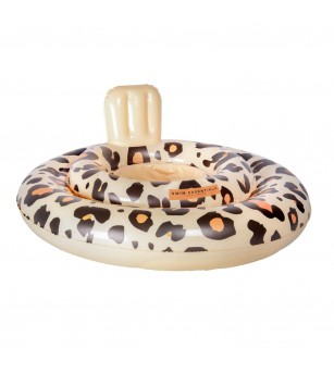 Colac bebelusi Swim Essentials, Beige Leopard - Colac bebeluși