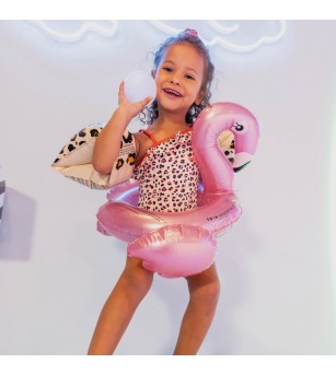 Colac de inot pentru copii Swim Essentials, Rose Gold Flamingo 55 cm - Colac copii Colac de inot pentru copii Swim Essentials, Rose Gold Flamingo 55 cm - Colac copii