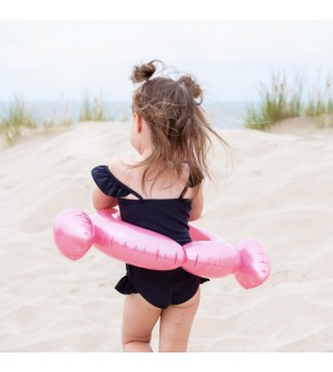 Colac de inot pentru copii Swim Essentials, Rose Gold Flamingo 55 cm - Colac copii Colac de inot pentru copii Swim Essentials, Rose Gold Flamingo 55 cm - Colac copii