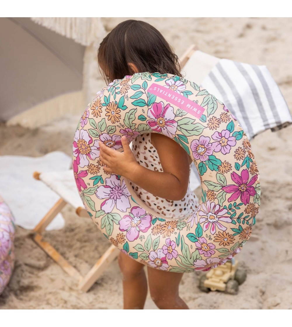 Colac de inot pentru copii Swim Essentials, Pink Blossom 50 cm - Colac copii Colac de inot pentru copii Swim Essentials, Pink Blossom 50 cm - Colac copii