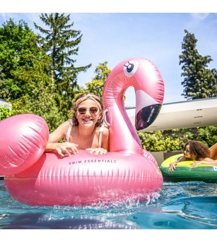 Saltea gonflabilă de apă Swim Essentials, Rose Gold Flamingo 150 cm - Saltea gonflabilă