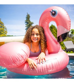 Saltea gonflabilă de apă Swim Essentials, Rose Gold Flamingo 150 cm - Saltea gonflabilă