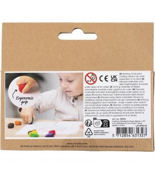 Creioane cerate Beans 12 buc/cutie - Carioci și creioane colorate Creioane cerate Beans 12 buc/cutie - Carioci și creioane colorate