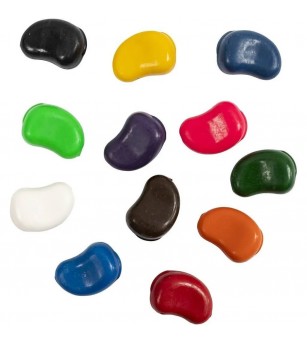 Creioane cerate Beans 12 buc/cutie - Carioci și creioane colorate Creioane cerate Beans 12 buc/cutie - Carioci și creioane colorate