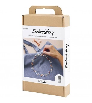 Kit de broderie - sacoșă pânza brodată - Seturi de cusut pentru copii
