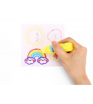 Kit creativ de colorat pentru ferestre - Seturi de pictura și desenat