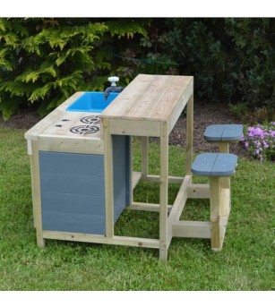 Bucatarie insula de gradina pentru copii (K2), Wendi Toys - Bucătărie copii