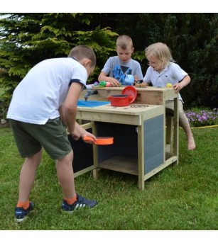 Bucatarie insula de gradina pentru copii (K2), Wendi Toys - Bucătărie copii