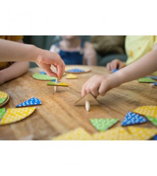 Roteste si potriveste, joc cu spinnere, BS Toys - Jocuri de îndemânare