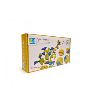 Roteste si potriveste, joc cu spinnere, BS Toys - Jocuri de îndemânare