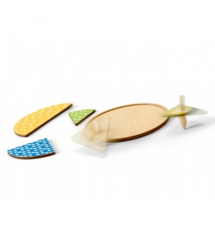 Roteste si potriveste, joc cu spinnere, BS Toys - Jocuri de îndemânare