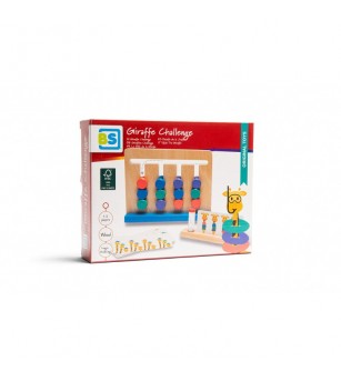 Joc de logica si coordonare Provocarea girafelor, BS Toys - Jocuri logică