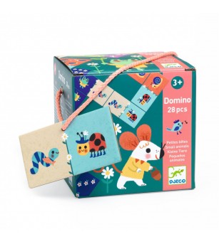 Domino animale mici Djeco - Jocuri logică