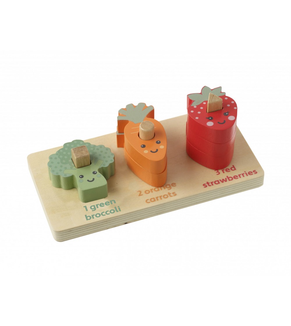 Joc sortator si de numarat, Orange Tree Toys - Jucării de lemn si Montessori