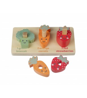 Joc sortator si de numarat, Orange Tree Toys - Jucării de lemn si Montessori