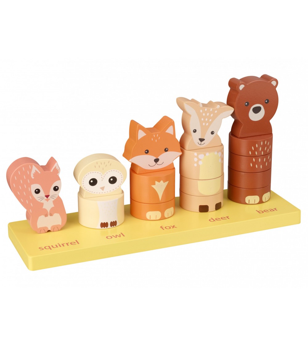 Joc de numarat cu animale, Orange Tree Toys - Jucării de lemn si Montessori