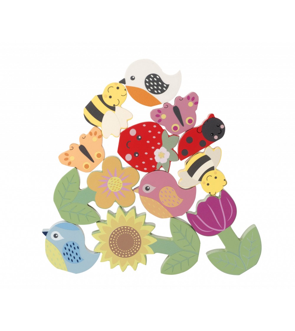 Joc de stivuire si echilibru, Orange Tree Toys - Jucării de lemn si Montessori