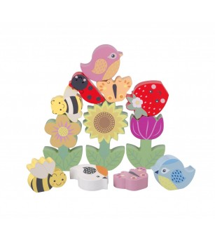Joc de stivuire si echilibru, Orange Tree Toys - Jucării de lemn si Montessori