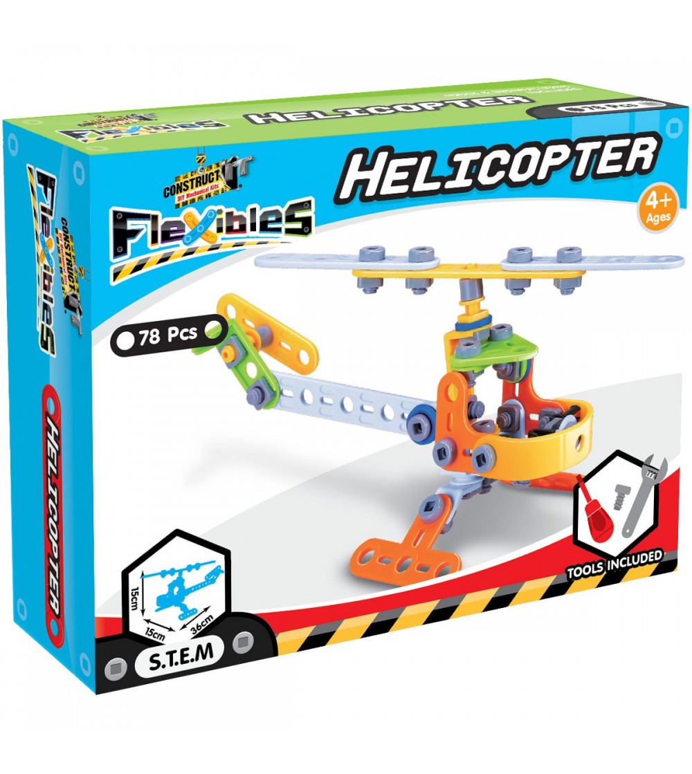 Kit STEM Flexible Elicopter - Jocuri STEM